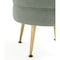 Manhattan Comfort Bailey Ottoman in Sage Green with Gold Feet, 2PK 2-OT003-SG - alternate 10